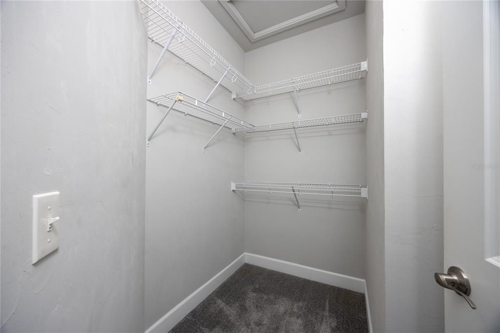 Primary Bedroom Walk in Closet