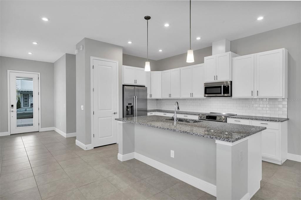 Kitchen with newer appliences