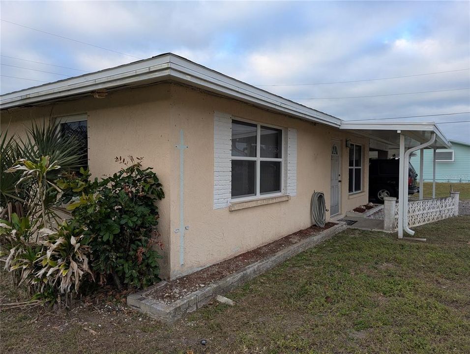 Another front view of the home.