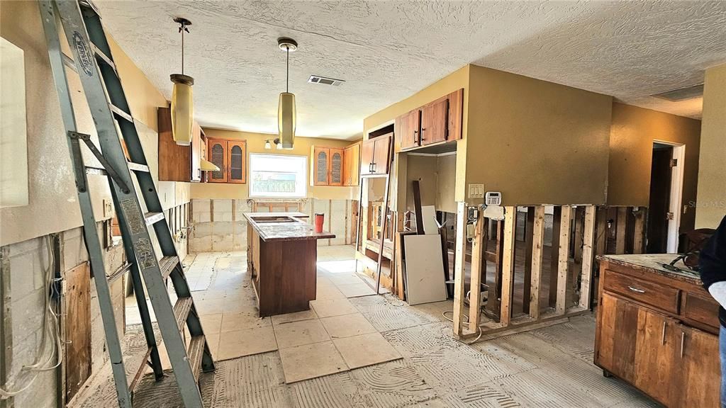 Side Kitchen view. Even BAY Window is IMPACT.