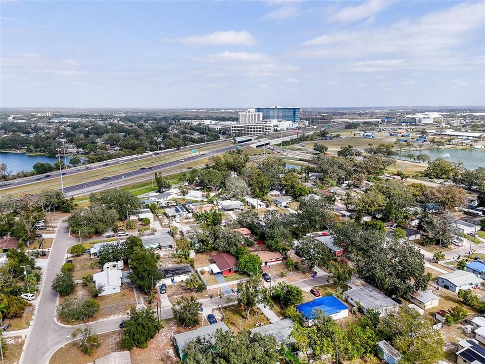 Overview of Property, I-4, Hard Rock Casino and County Fairground.