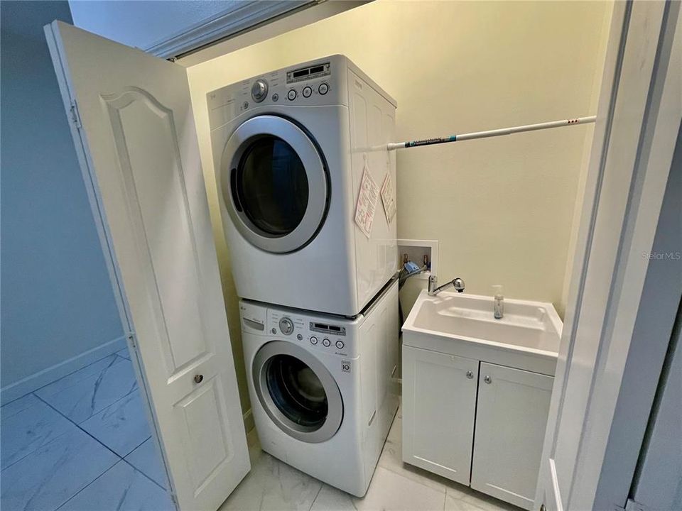 Laundry closet