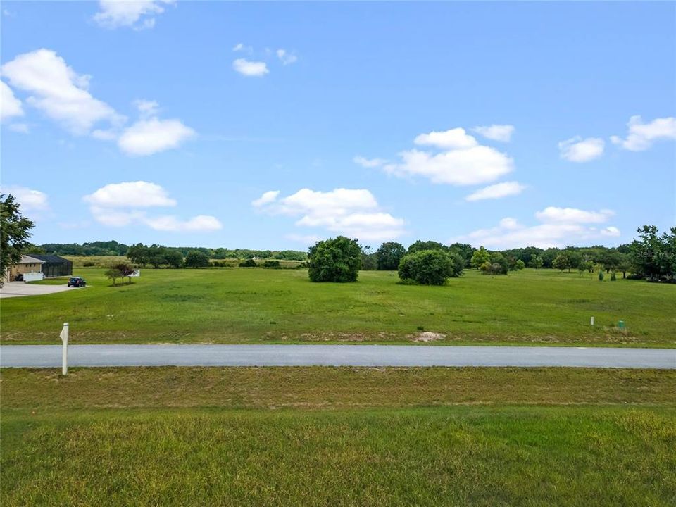 East facing street view