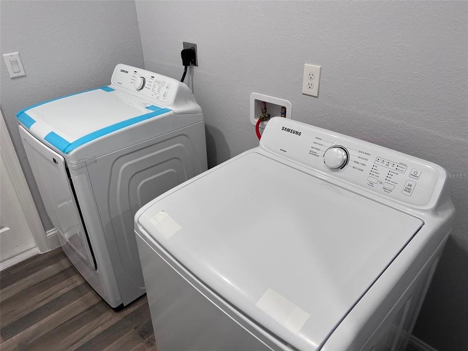 New Washer and Dryer