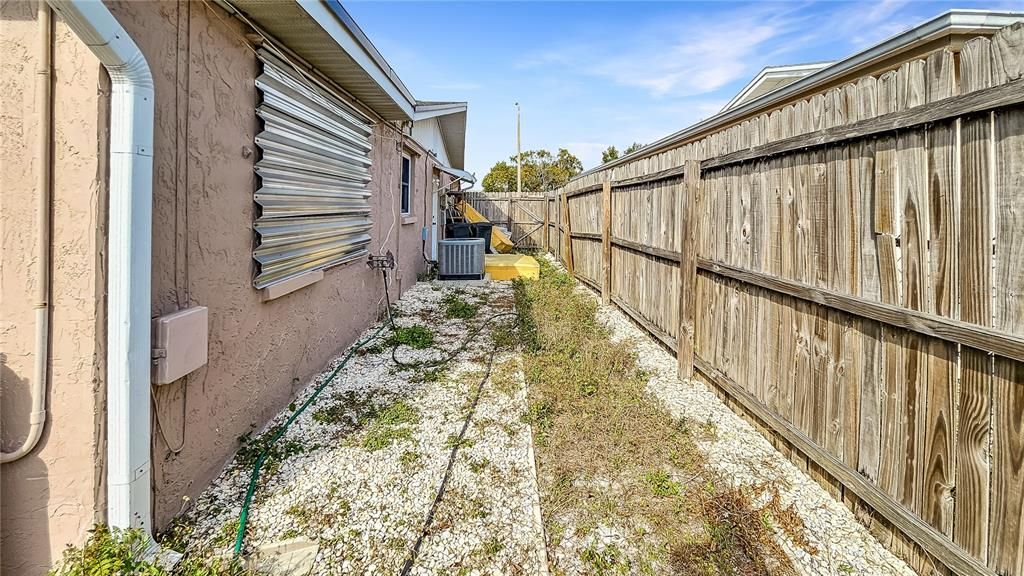 Side of House / Yard