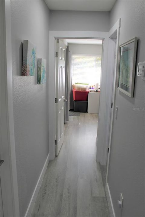 entry to second bedroom