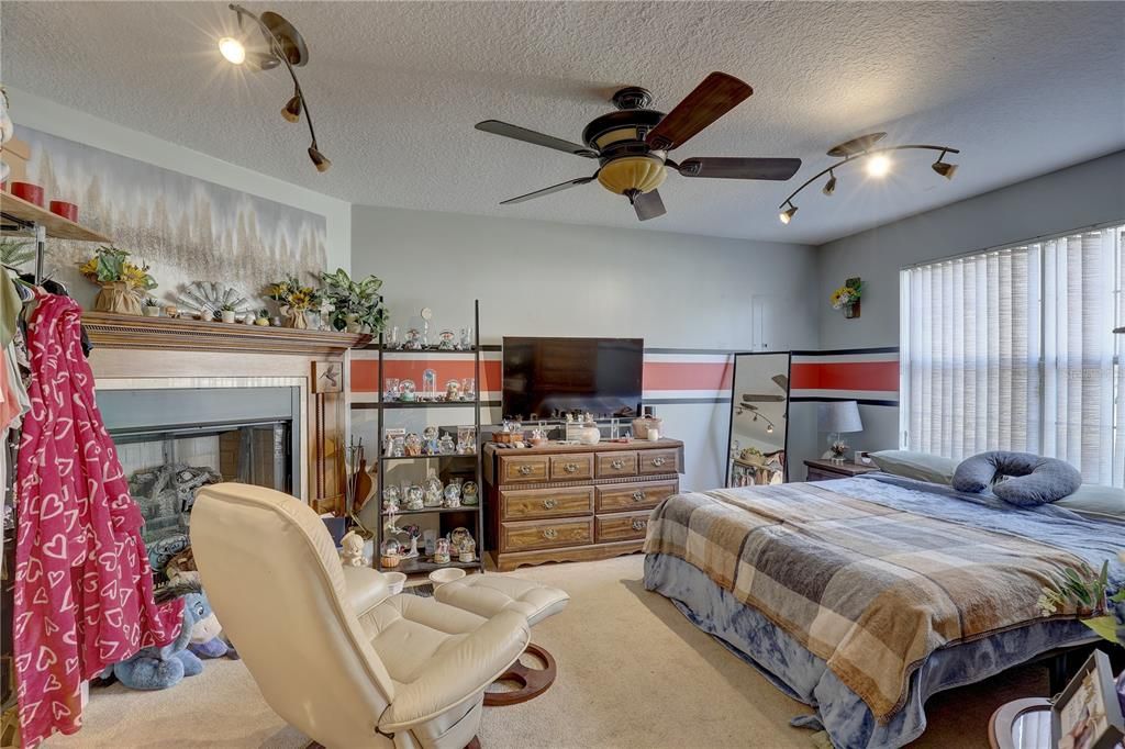 View of formal living room from front door entry way