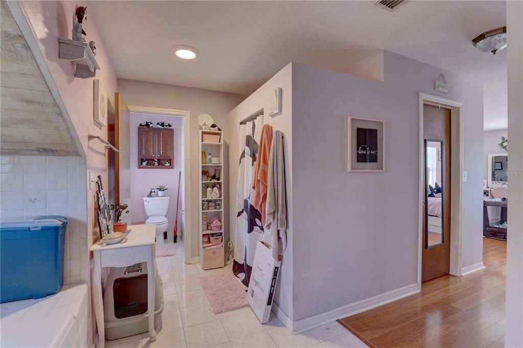 Master bathroom