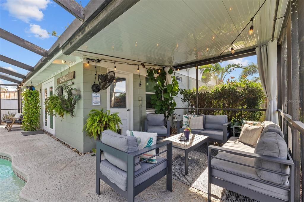 covered outdoor sitting area