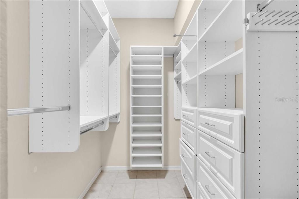 primary walk in closet