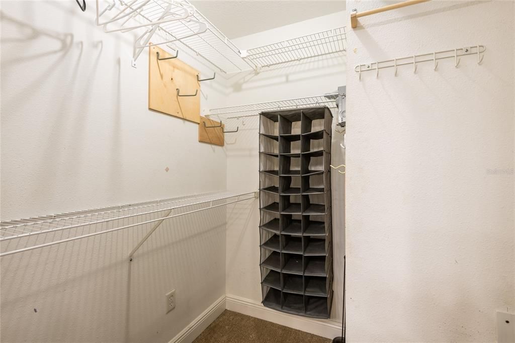 Large walk-in closet