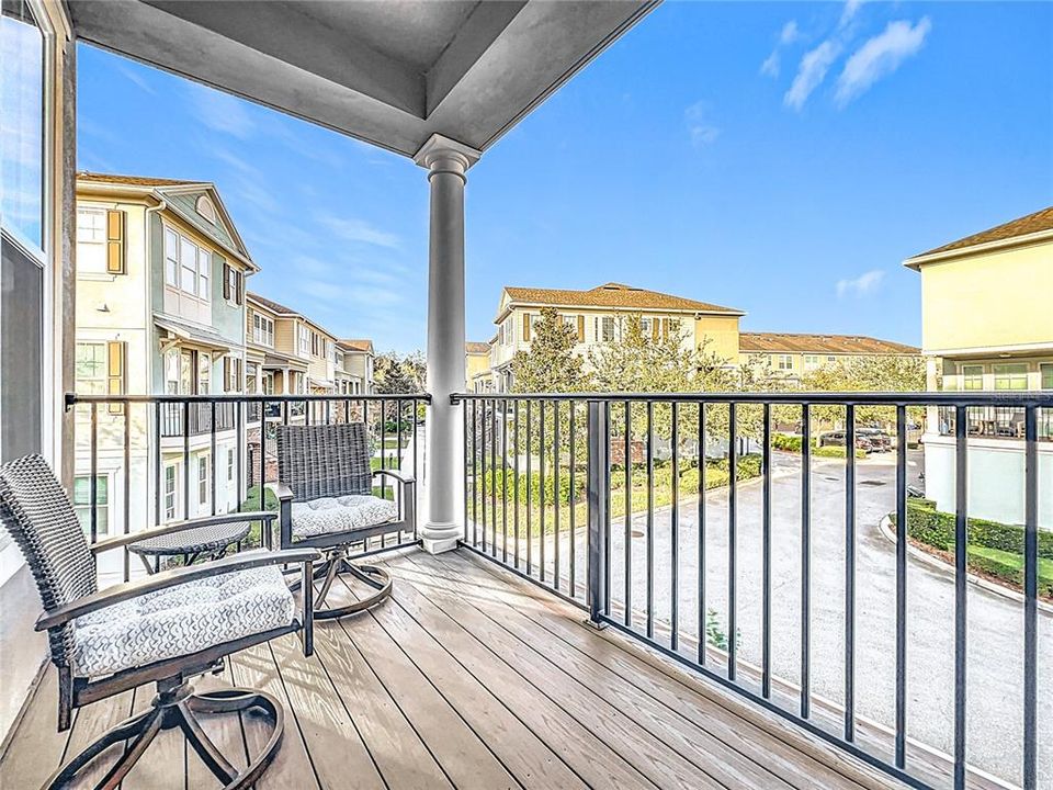 Balcony Off Kitchen