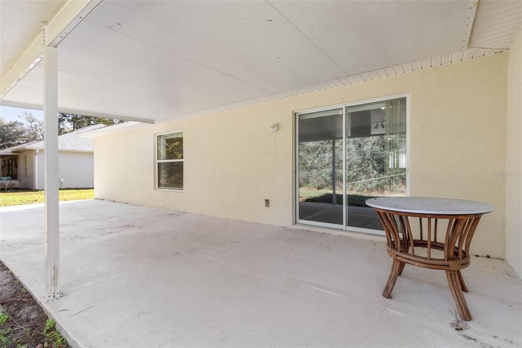 Large Covered Patio