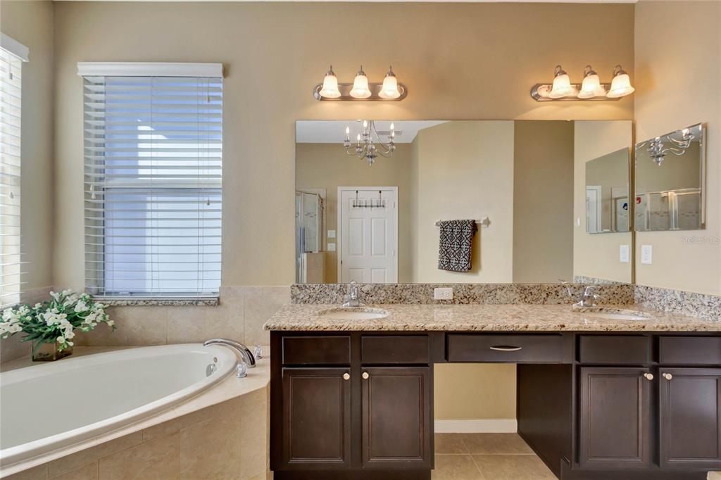 Master Bath Dual sink