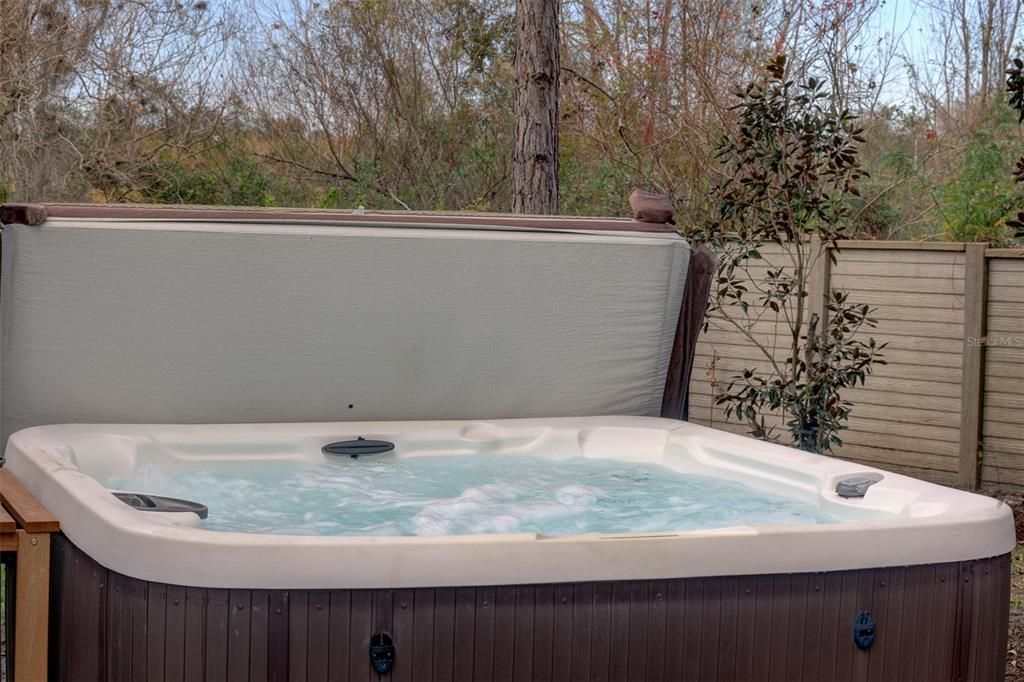 Hot tub for relaxation