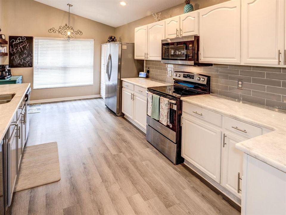 Kitchen and dining room