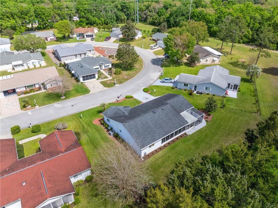 Rear Aerial View