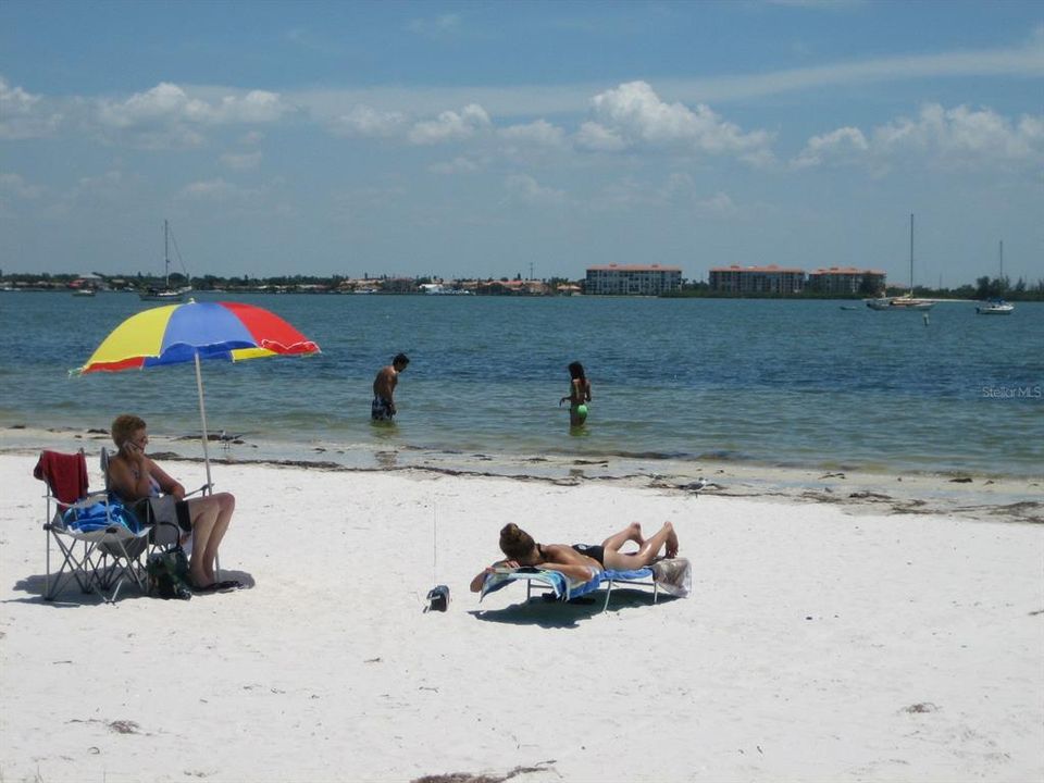 Gulfport Beach is a great place to catch some rays!