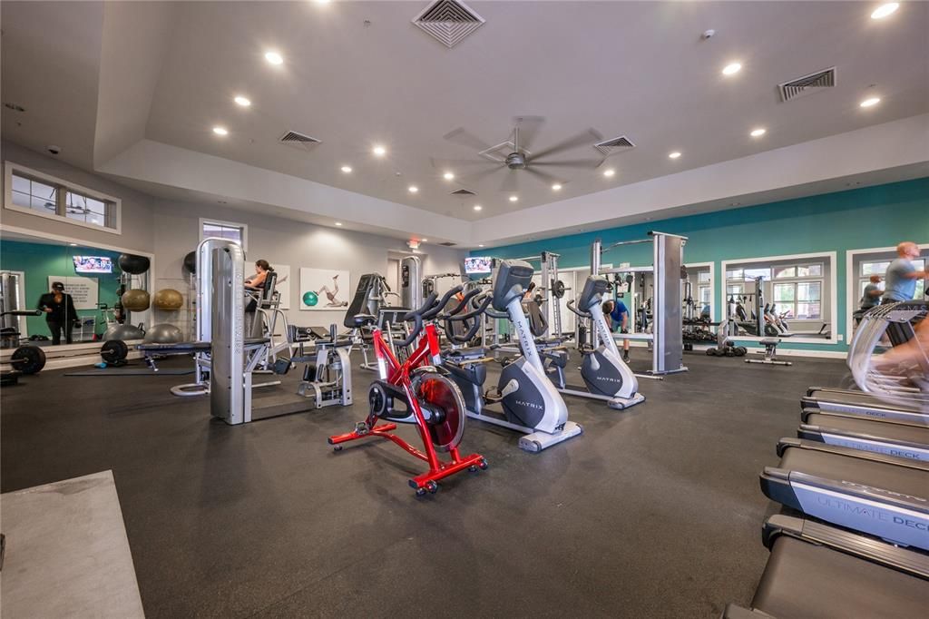 FITNESS CENTER.