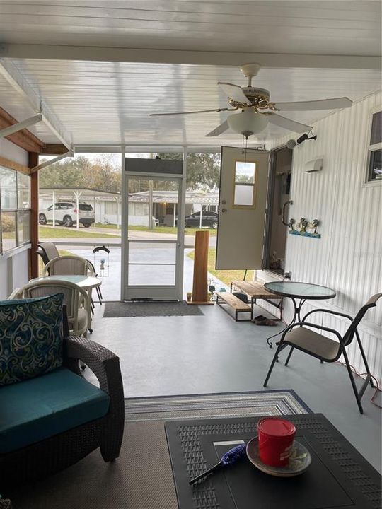 Front screened in porch