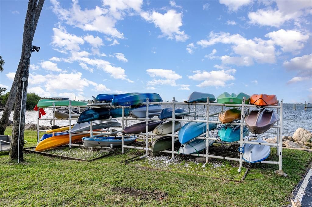 Canoe Storage