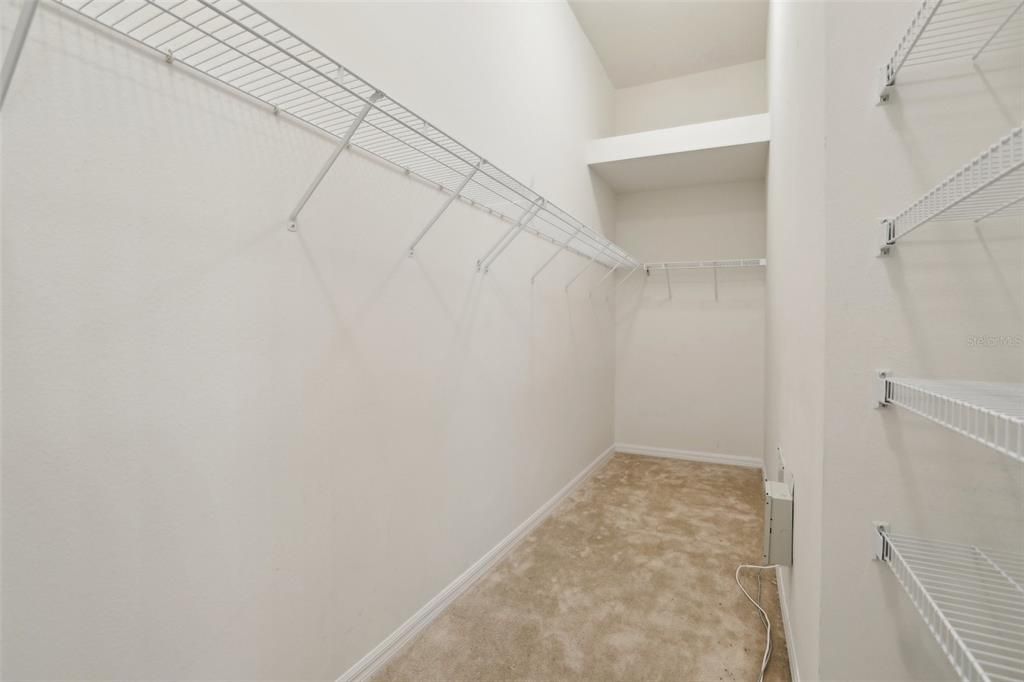 Primary Walk-in Closet