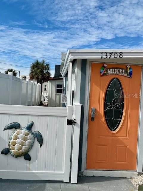 Florida Room/Front entry PRE-HURRICANE PICTURE