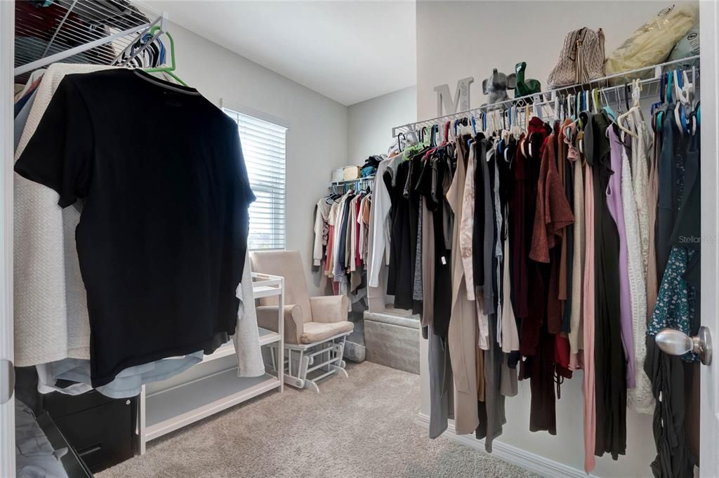 Master closet