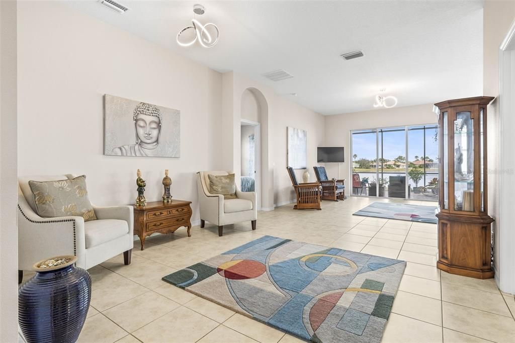 Formal Dining Room or sitting area