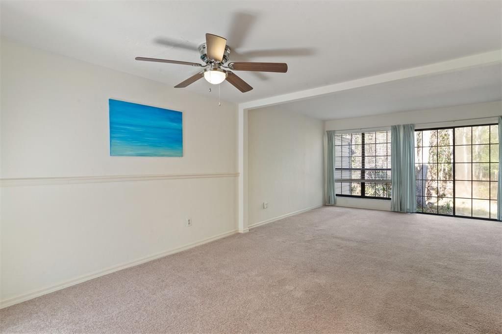 Foyer View to Living Area