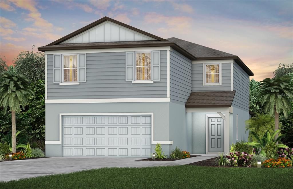 Exterior Rendering, Elevation CO1