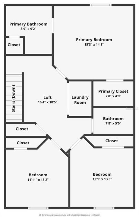 Floorplan Upstairs