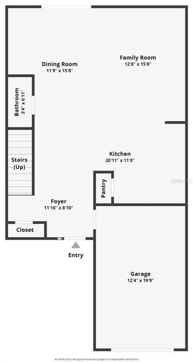 Floorplan Downstairs