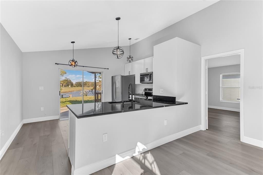 Kitchen and Dining Area