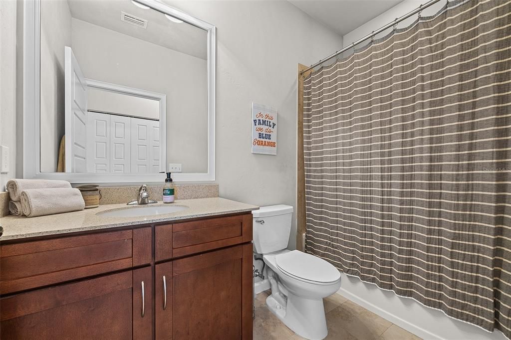 Guest bath #1 upstairs