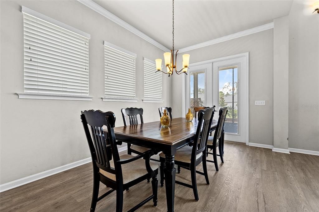 Dining area next to Kitchen and Great Room