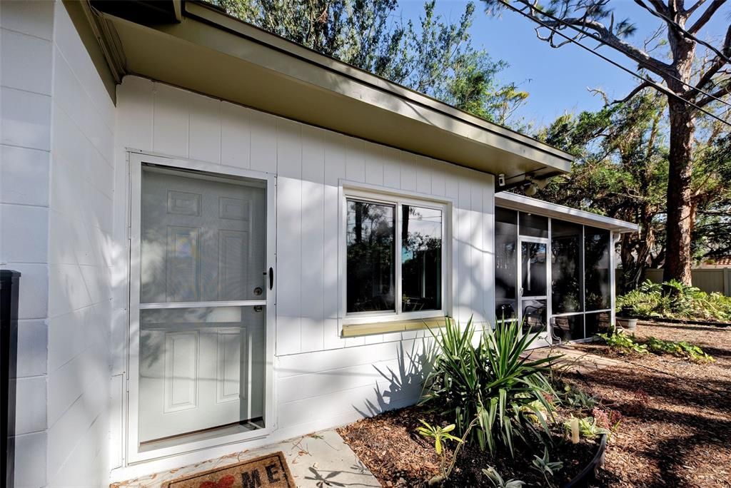 Rear Entry into Florida Room.