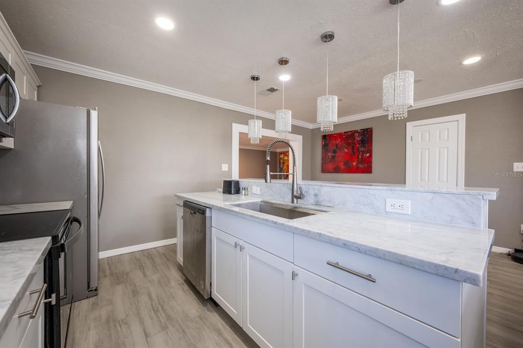 KITCHEN ISLAND VIEW