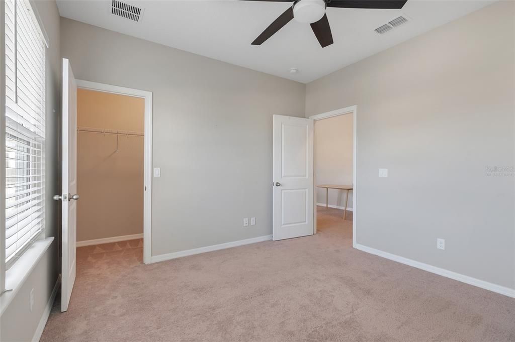 Garage Apartment - Bedroom - Virtually Staged