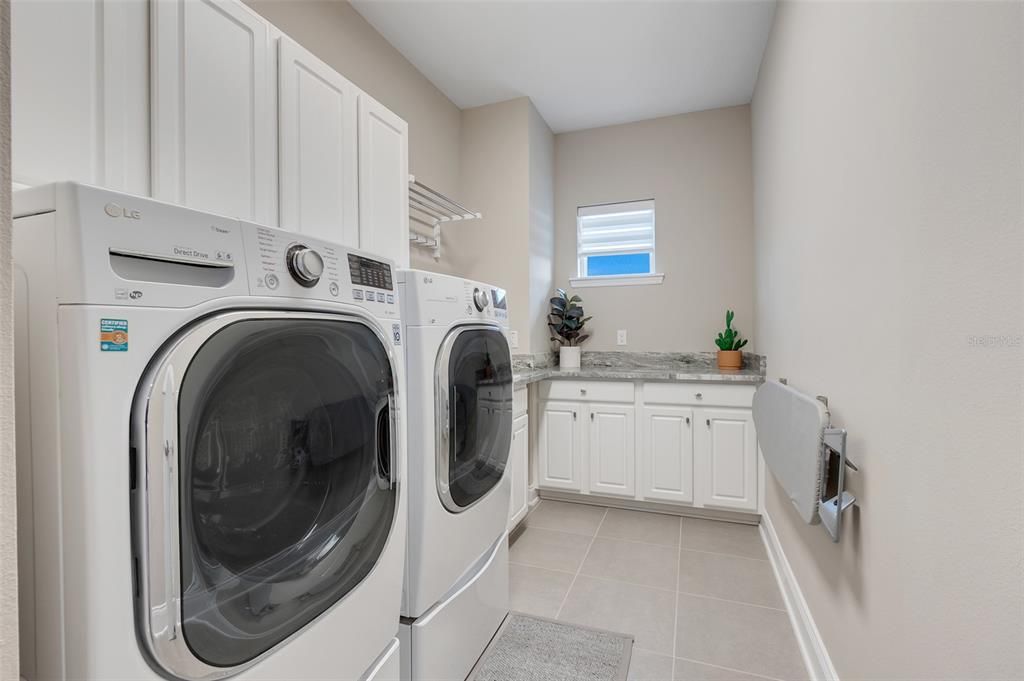 Laundry Room with Sink on Second Floor