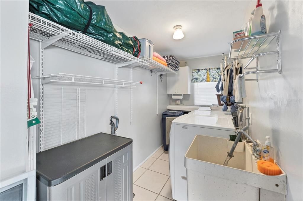 Laundry Storage off carport