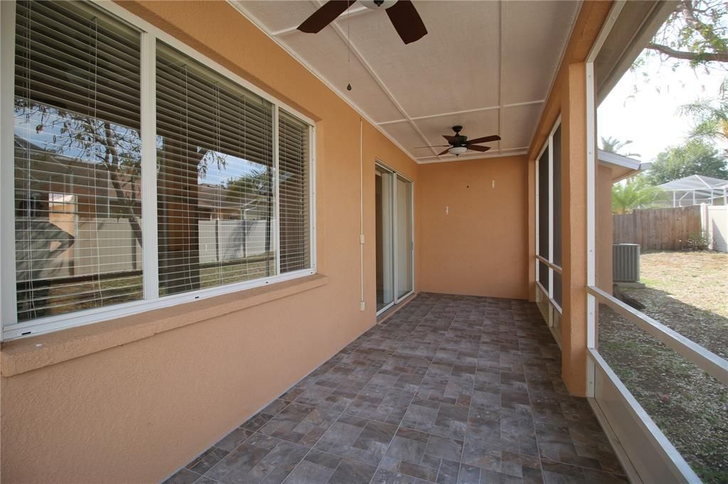 Back screened porch