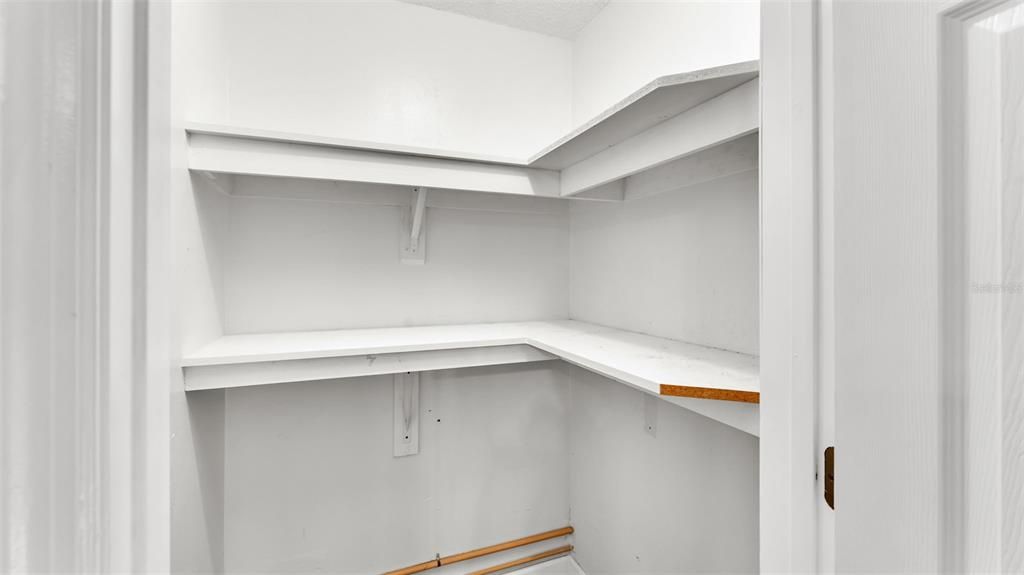 Storage Closet in Living Room