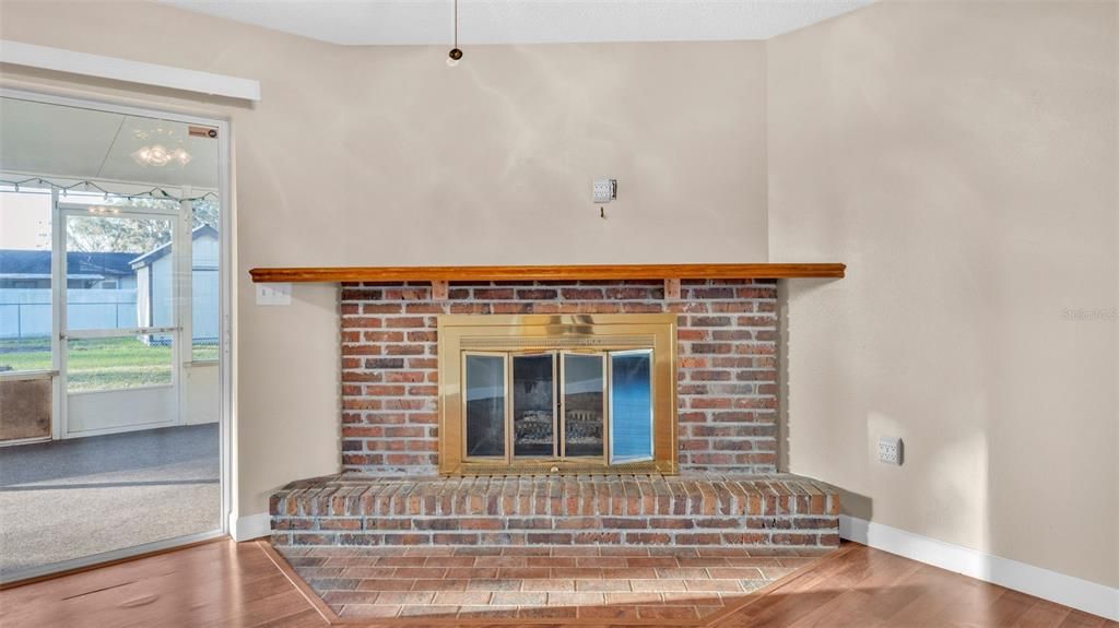 Fireplace in Living Room