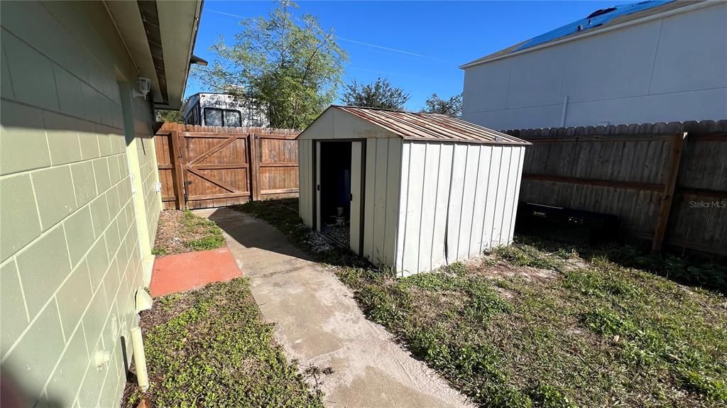 5x8 Storage Shed