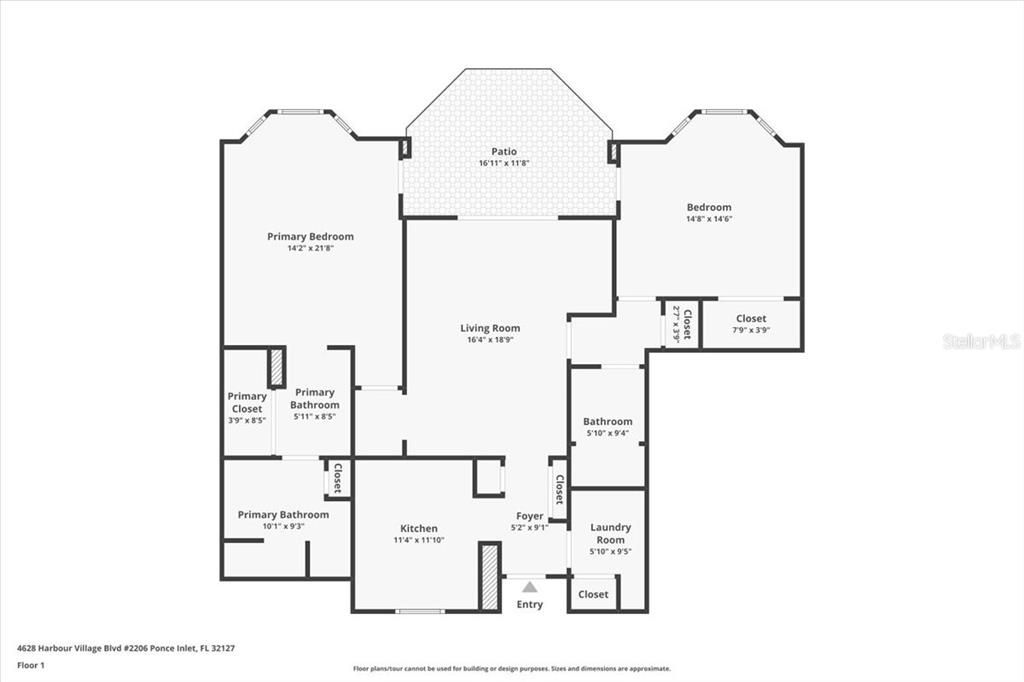 На продажу: $389,000 (2 спален, 2 ванн, 1339 Квадратных фут)