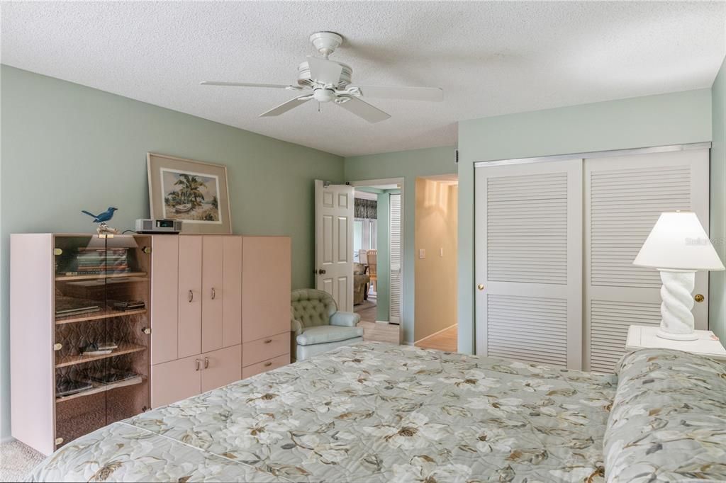 Master bedroom from another angle.