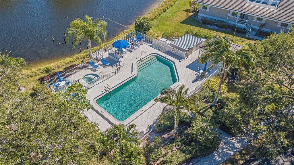 Heated pool and Spa on Estuary drive.