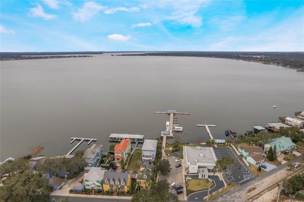 Aerial View - Downtown Mount Dora