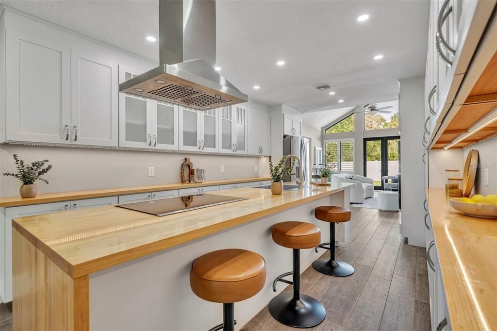 Kitchen island seating